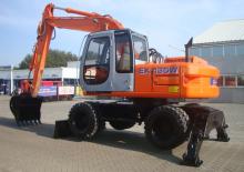 Gumikerekes kotrók Fiat-Hitachi EX 135 W