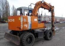 Gumikerekes kotrók Fiat-Hitachi EX 60 WD-2