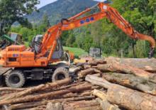 Gumikerekes kotrók Fiat Kobelco EX 95 WM