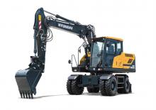 Gumikerekes kotrók Hyundai HW140A