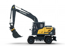 Gumikerekes kotrók Hyundai HW160A