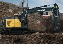 Gumikerekes kotrók Hyundai HW170ACR