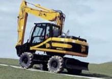 Gumikerekes kotrók JCB JS 175 W