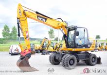 Gumikerekes kotrók JCB JS145W TAB