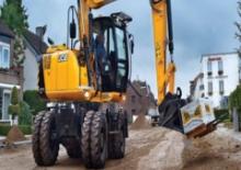 Gumikerekes kotrók JCB JS160W TAB