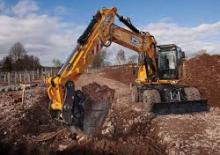 Gumikerekes kotrók JCB JS200W SH