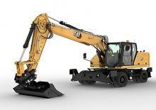 Gumikerekes kotrók Caterpillar M316