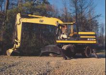 Gumikerekes kotrók Caterpillar M318