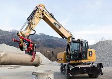 Gumikerekes kotrók Caterpillar M318F