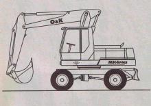 Gumikerekes kotrók O&K MH 4 PMS