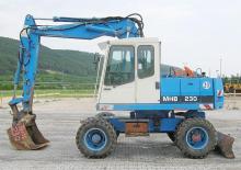 Gumikerekes kotrók Fuchs MHB 230