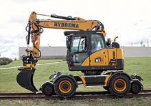 Gumikerekes kotrók Hydrema MX 17 G