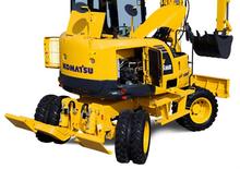 Gumikerekes kotrók Komatsu PW118MR-8