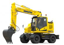Gumikerekes kotrók Komatsu PW198-11E1