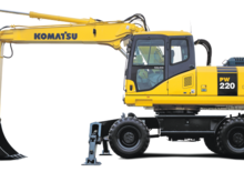 Gumikerekes kotrók Komatsu PW220-7 E0