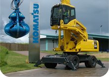 Gumikerekes kotrók Komatsu PW220-7MH