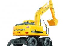 Gumikerekes kotrók Hyundai R 140 W 7A