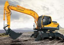 Gumikerekes kotrók Hyundai R 180 W 9 A