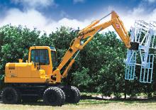 Gumikerekes kotrók Hyundai R 95 W 3