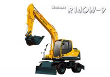 Gumikerekes kotrók Hyundai R140W-9