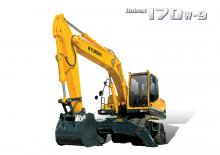 Gumikerekes kotrók Hyundai R170W-9