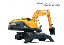 Gumikerekes kotrók Hyundai R210W-9S