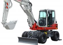 Gumikerekes kotrók Takeuchi TB 395W