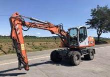 Gumikerekes kotrók Atlas TW 160