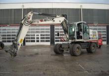 Gumikerekes kotrók Terex TW 190