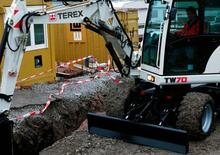 Gumikerekes kotrók Terex TW 70