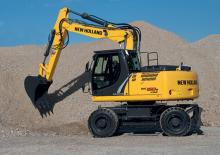 Gumikerekes kotrók New Holland WE150B pro