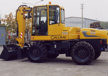 Gumikerekes kotrók Gallmac WMW 150