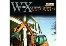 Gumikerekes kotrók Case WX95