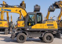 Gumikerekes kotrók XCMG XE180WD