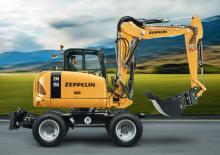 Gumikerekes kotrók Zeppelin ZM110