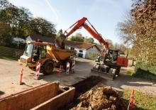Gumikerekes kotrók Hitachi ZX 170 W-3