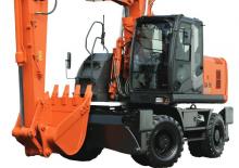 Gumikerekes kotrók Hitachi ZX 190 W 3