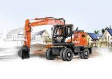 Gumikerekes kotrók Hitachi ZX135W-7