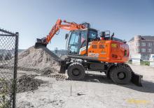 Gumikerekes kotrók Hitachi ZX150W-7