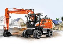 Gumikerekes kotrók Hitachi ZX155W-7