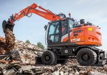 Gumikerekes kotrók Hitachi ZX175W-7