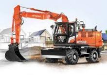 Gumikerekes kotrók Hitachi ZX180W-7