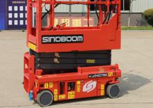 Gumikerekes ollós személyemelők Sinoboom GN 1330E