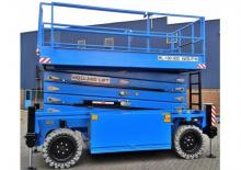 Gumikerekes ollós személyemelők Holland-Lift HL-160 D20 4WD/P/N