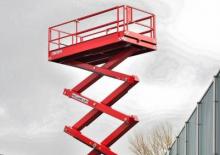 Gumikerekes ollós személyemelők Holland-Lift HL-190 D20 4WD/P/N