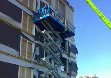 Gumikerekes ollós személyemelők Holland-Lift HL-190 D25