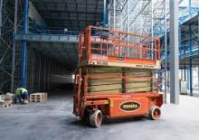 Gumikerekes ollós személyemelők Holland-Lift HL 190 E 12