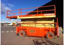 Gumikerekes ollós személyemelők Holland-Lift HL 235 D 25 4WD/P/N