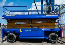 Gumikerekes ollós személyemelők Holland-Lift HL 275 D 25 4WD/P/N