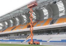 Gumikerekes ollós személyemelők Holland-Lift HL 340 E 30 4WDS/N